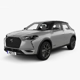 DS 3 Crossback E-Tense with HQ interior 2019 model